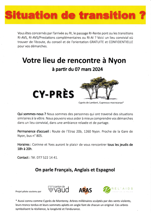 Lire la suite à propos de l’article Cy-près Nyon